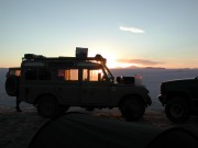 Sonnenuntergang am Salar Uyuni 