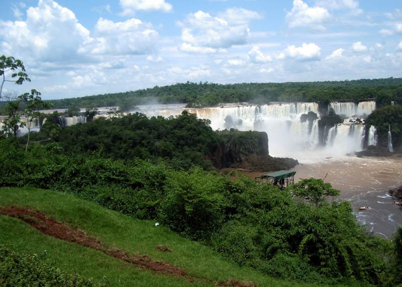 Die Wasserfälle von iguassu
