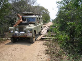 Holzbrücken im Pantanal