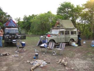 Camp im Pantanal