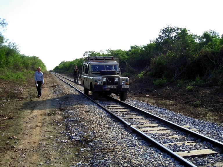 Hoffentlich kommt kein Zug