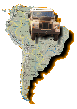 Südamerika  im Landrover