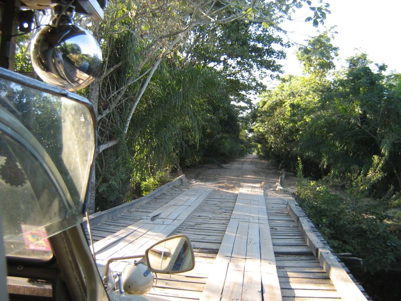 Piste im Pantanal